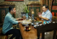 Ketua Umum Parta Gerindra Prabowo Subianto bersama Wali Kota Surakarta Gibran Rakabuming. (Dok. Tim Media Prabowo Subianto)