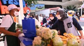 BRI kembali menggelar Bazaar UMKM BRILian edisi spesial Produk Unggulan Kawasan Perdesaan. (Dok. Bank BRI)
