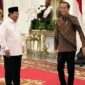 Presiden Joko Widodo (Jokowi) bersama Menteri Pertahanan Prabowo Subianto. (Instagram.com/@prabowo)