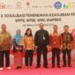 OJK Sosialisasi Pemenuhan Kewajiban Perizinan WPPE, WPEE, WMI, dan WAPERD untuk Menguatkan Integritas Pasar Modal Indonesia. (Doc.Ist)