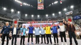 Ketua Umum Partai Gerindra Prabowo Subianto bersama Wali Kota Surakarta Gibran Rakabuming. (Instagram.com/@prabowo)