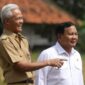 Calon Presden Prabowo Subianto, bersama Calon Presiden, Ganjar Pranowo. (Facebook.com@/Prabowo Subianto)