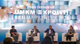 Press Conference UMKM Expo(RT) BRIlianpreneur 2023. (Dok. BRI)