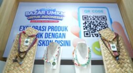 Salah satu dukungan BRI dalam mdukung pemberdayaan UMKM di seluruh Indonesia yakni dengan keikutsertaannya di “Bazar UMKM untuk Indonesia” di Ruang Rubanah dan Ground Floor, Sarinah yang berlangsung pada 30 November s.d 3 Desember 2023. (Dok. BRI) 