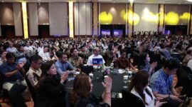 Capres nomor urut 2 Prabowo Subianto dalam acara Trimegah Politic and Economic Outlook 2024 di Jakarta. (Dok. Tim Media Prabowo)
