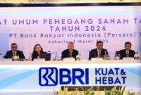 PT. Bank Rakyat Indonesia (Persero) Tbk atau BRI menggelar Rapat Umum Pemegang Saham Tahunan (RUPST) 2024 di Jakarta (01/03). (Dok. BRI)