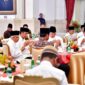 Menteri Pertahanan RI Prabowo Subianto menghadiri acara buka puasa Ramadan 2024 bersama para menteri Kabinet Indonesia Maju. (Dok. Tim Media Prabowo)
