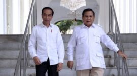 Presiden terpilih Prabowo Subianto bersama Presiden Jokowi. (Dok. Presidenri.go.id)