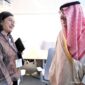 Menteri Keuangan (Menkeu) Sri Mulyani Indrawati kembali mengadakan pertemuan dengan Menteri Keuangan Kerajaan Arab Saudi, Mohammed bin Abdullah Al-Jadaan. (Facebook.com/@Sri Mulyani Indrawati )