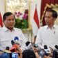 Presiden terpilih No Urut 02, Prabowo Subianto bersama Presiden Joko Widodo. (Dok. Presidenri.go.id)  