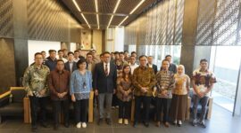 Wakil Menteri Pertanian (Wamentan), Sudaryono saat menghadiri diskusi Persatuan Pelajar Indonesia (PPI) di Jepang yang bertajuk Prioritas Pembangunan Pertanian di Pemerintahan Prabowo. (Dok. Kementan)  