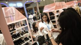 Bisnis aksesori Gelap Ruang Jiwa, dalam gelaran UMKM EXPO(RT). (Dok. BRI).