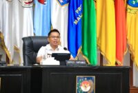 Deputi Bidang Ketersediaan dan Stabilisasi Pangan NFA, I Gusti Ketut Astawa Rapat Koordinasi Pengendalian Inflasi Daerah di Kemendagri. (Dok. Bapanas)