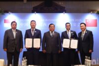 Presiden Prabowo Subianto dalam Resepsi Bisnis Indonesia-Tiongkok 2025 yang berlangsung di Jakarta, Sabtu (24/5/2025). (Dok. Tim Media Prabowo Subianto)