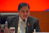 Menko Perekonomian Airlangga Hartarto saat konferensi pers Road to Harbolnas 2025. (Facebook.com @Airlangga Hartarto)