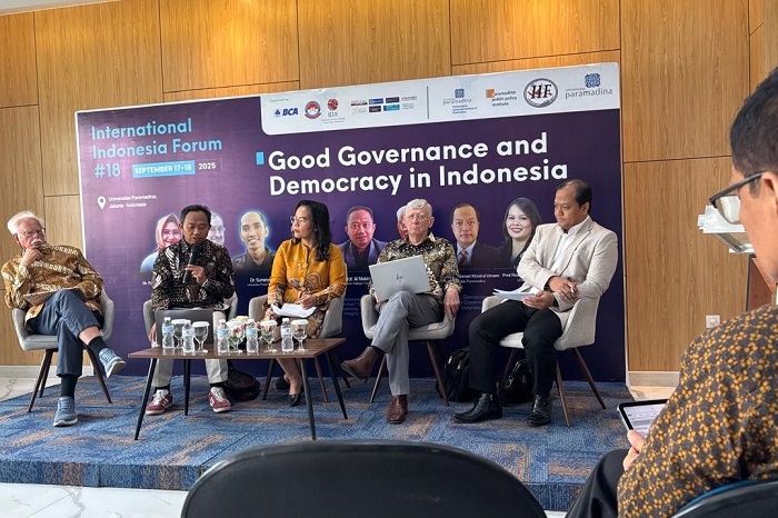 Meet The Leaders Paramadina menampilkan sukses KAI jadi transportasi publik kelas dunia. (Dok. Universitas Paramadina)