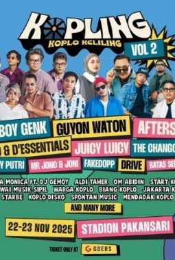 Line-up Lengkap KOPLING 2025 Dirilis, NDX AKA Dipastikan Hadir di Pakansari Bogor