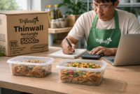 Jangan mau rugi karena kemasan murah! 😱💸 Investasi di wadah Trifinity terbukti bikin bisnis lebih untung karena anti-pecah dan minim komplain.